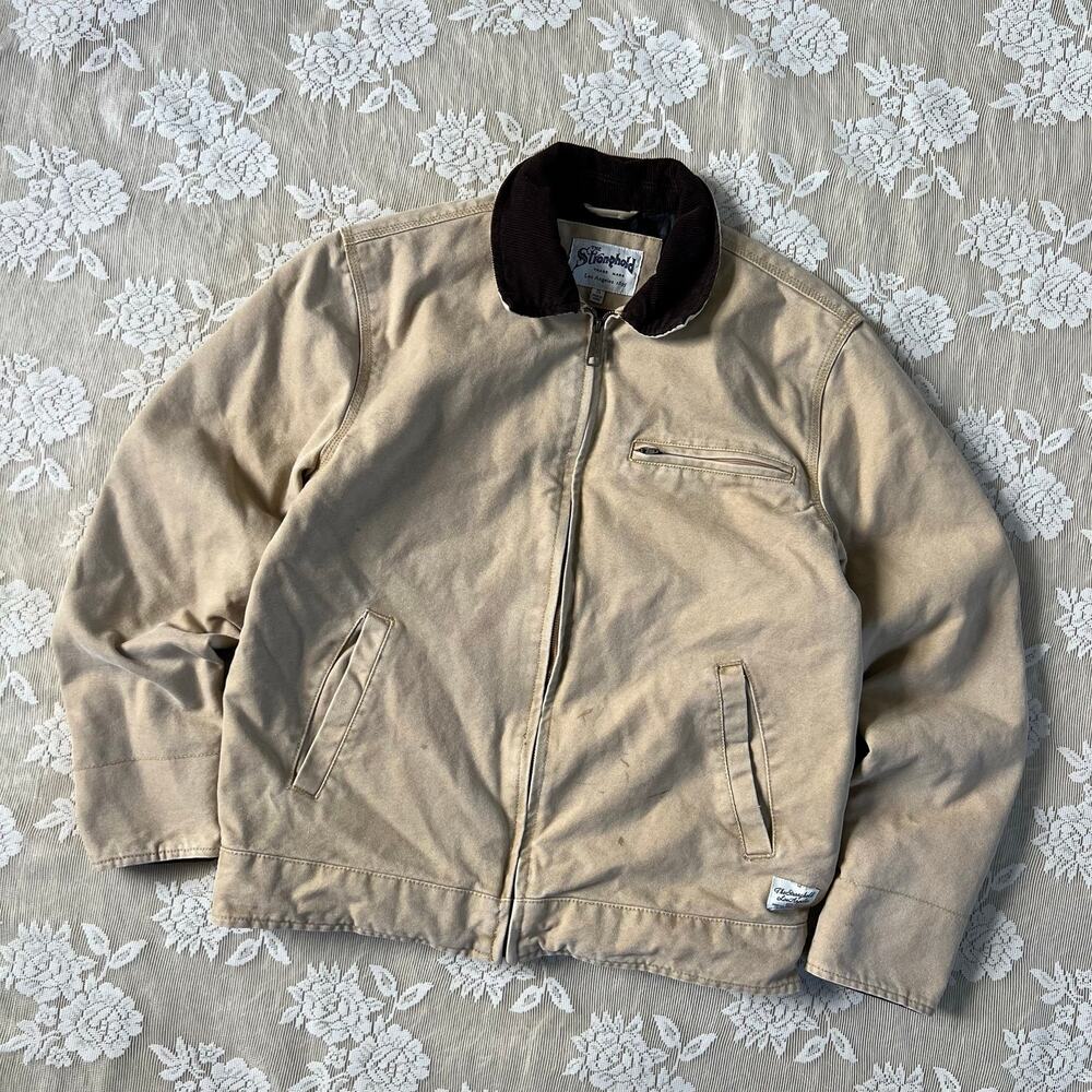 The Stronghold Los Angeles Canvas Workwear Jacket Size Small